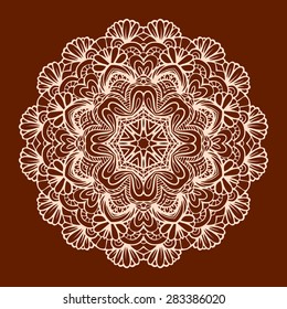 Beautiful vintage mandala pattern for your design.
