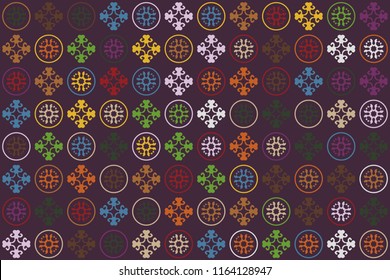 Beautiful  vintage pattern design