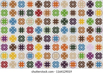 Beautiful  vintage pattern design