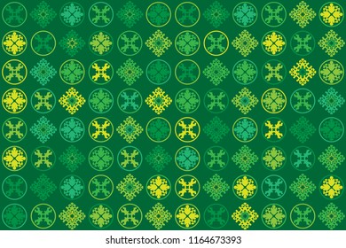 Beautiful  vintage pattern design