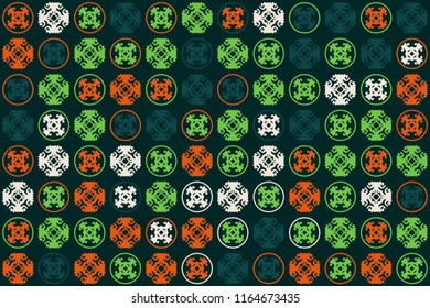 Beautiful  vintage pattern design