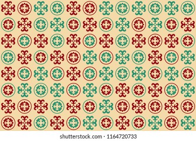 Beautiful  vintage pattern design