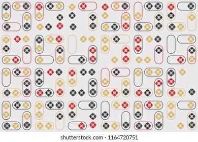 Beautiful  vintage pattern design