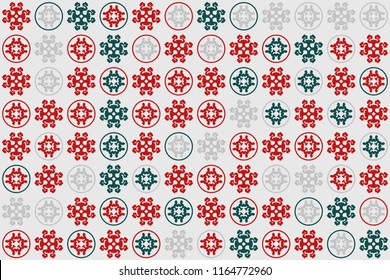 Beautiful  vintage pattern design
