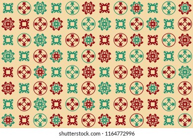 Beautiful  vintage pattern design