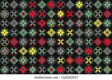 Beautiful  vintage pattern design