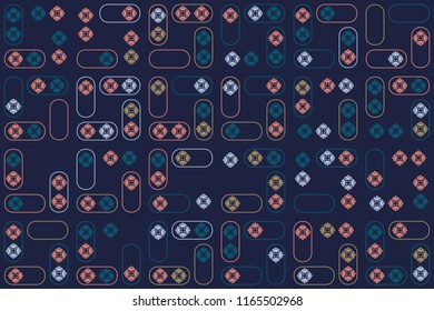 Beautiful  vintage pattern design