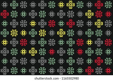Beautiful  vintage pattern design