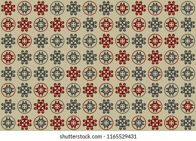Beautiful  vintage pattern design