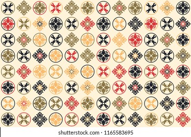 Beautiful  vintage pattern design