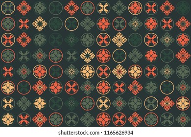 Beautiful  vintage pattern design
