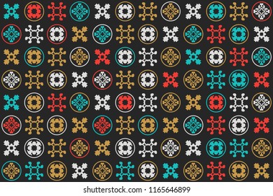 Beautiful  vintage pattern design
