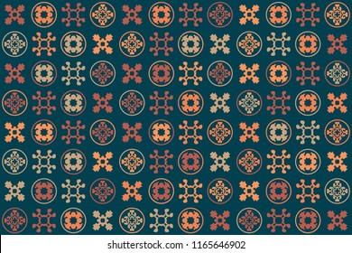 Beautiful  vintage pattern design
