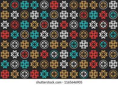 Beautiful  vintage pattern design
