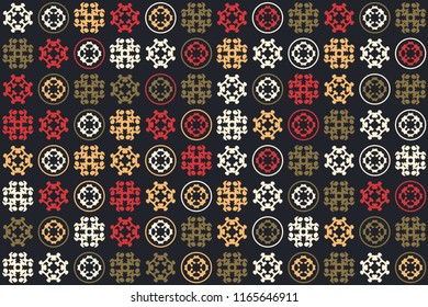 Beautiful  vintage pattern design
