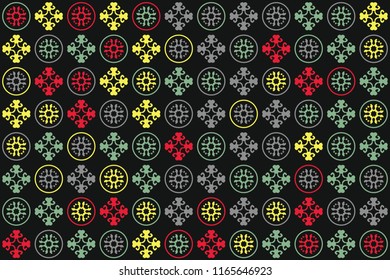 Beautiful  vintage pattern design
