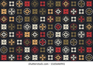 Beautiful  vintage pattern design

