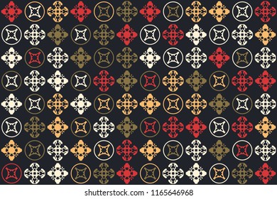 Beautiful  vintage pattern design
