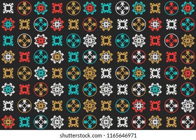 Beautiful  vintage pattern design
