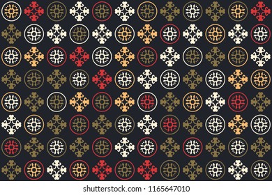 Beautiful  vintage pattern design
