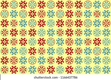 Beautiful  vintage pattern design