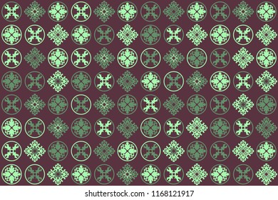 Beautiful  vintage pattern design
