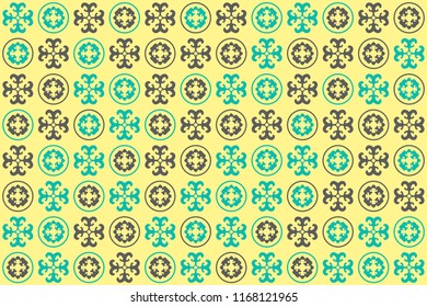 Beautiful  vintage pattern design
