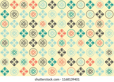Beautiful  vintage pattern design