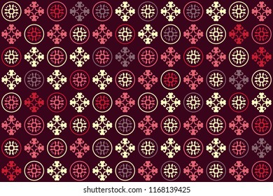 Beautiful  vintage pattern design