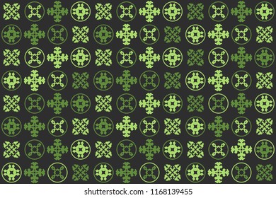 Beautiful  vintage pattern design