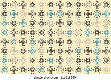 Beautiful  vintage pattern design