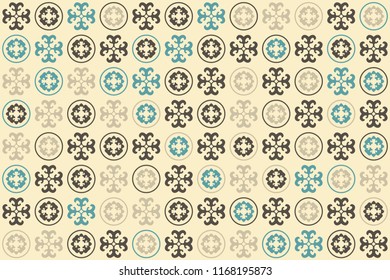 Beautiful  vintage pattern design