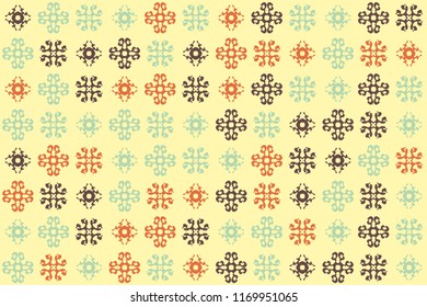 Beautiful  vintage pattern design