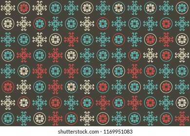 Beautiful  vintage pattern design