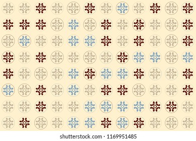Beautiful  vintage pattern design