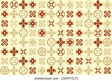 Beautiful  vintage pattern design