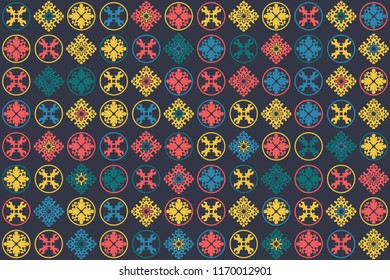Beautiful  vintage pattern design