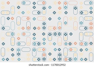Beautiful  vintage pattern design