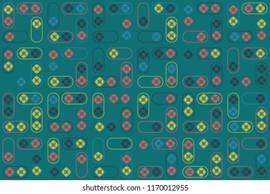 Beautiful  vintage pattern design