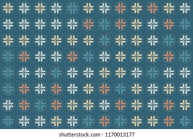 Beautiful  vintage pattern design