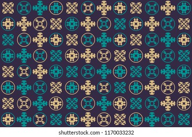 Beautiful  vintage pattern design