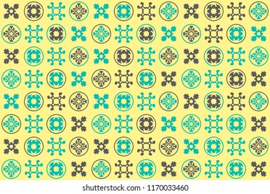 Beautiful  vintage pattern design