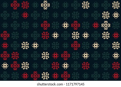 Beautiful  vintage pattern design