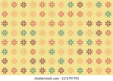 Beautiful  vintage pattern design

