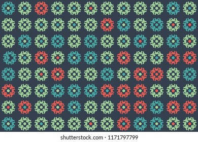 Beautiful  vintage pattern design
