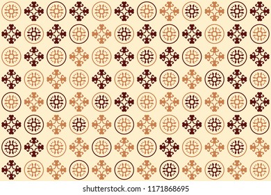 Beautiful  vintage pattern design