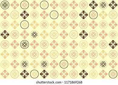Beautiful  vintage pattern design