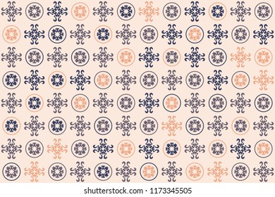 Beautiful  vintage pattern design
