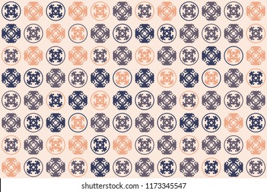 Beautiful  vintage pattern design
