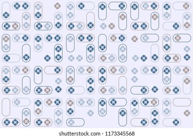 Beautiful  vintage pattern design
